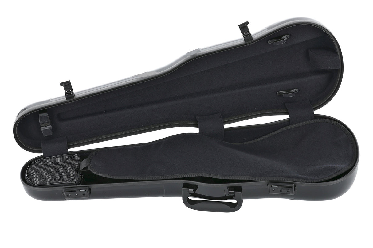 GEWA Formgjutna Fioler-fodral Air 1.7 - Svart högblank
