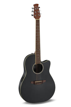 Applause E-akustisk Gitarrer AB24II CS Mid Cutaway - svart satin (AB24-5S)