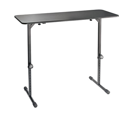 K&M 12160 DJ-bord svart