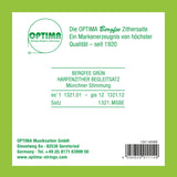 Optima strängar för cittra Harp/luftresonanscittra nylon grön 1321 - Set (1321.MSBE)