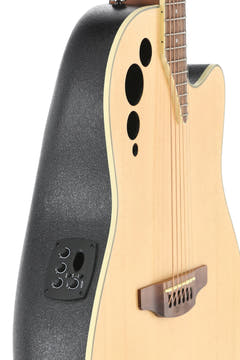 Applause E-akustiska Gitarrer AE44II Mid Cutaway - Naturlig satin (AE44-4S)