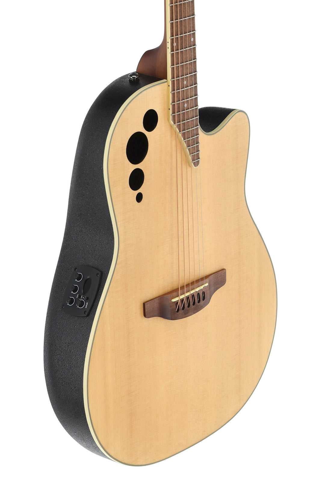 Applause E-akustiska Gitarrer AE44II Mid Cutaway - Naturlig satin (AE44-4S)