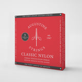 Augustine strängar för klassisk Gitarrer Classic Label - 3 x set Classic röd (normal/medel)