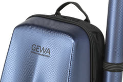 GEWA ryggsäck för fodral till Fioler Space Bag - Blue 4/4 - 3/4 (33 x 67 (with bow case 79 ) x 19 cm)