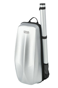 GEWA ryggsäck för fodral till Fioler Space Bag - Silver 4/4 - 3/4 (33 x 67 (with bow case 79 ) x 19 cm)