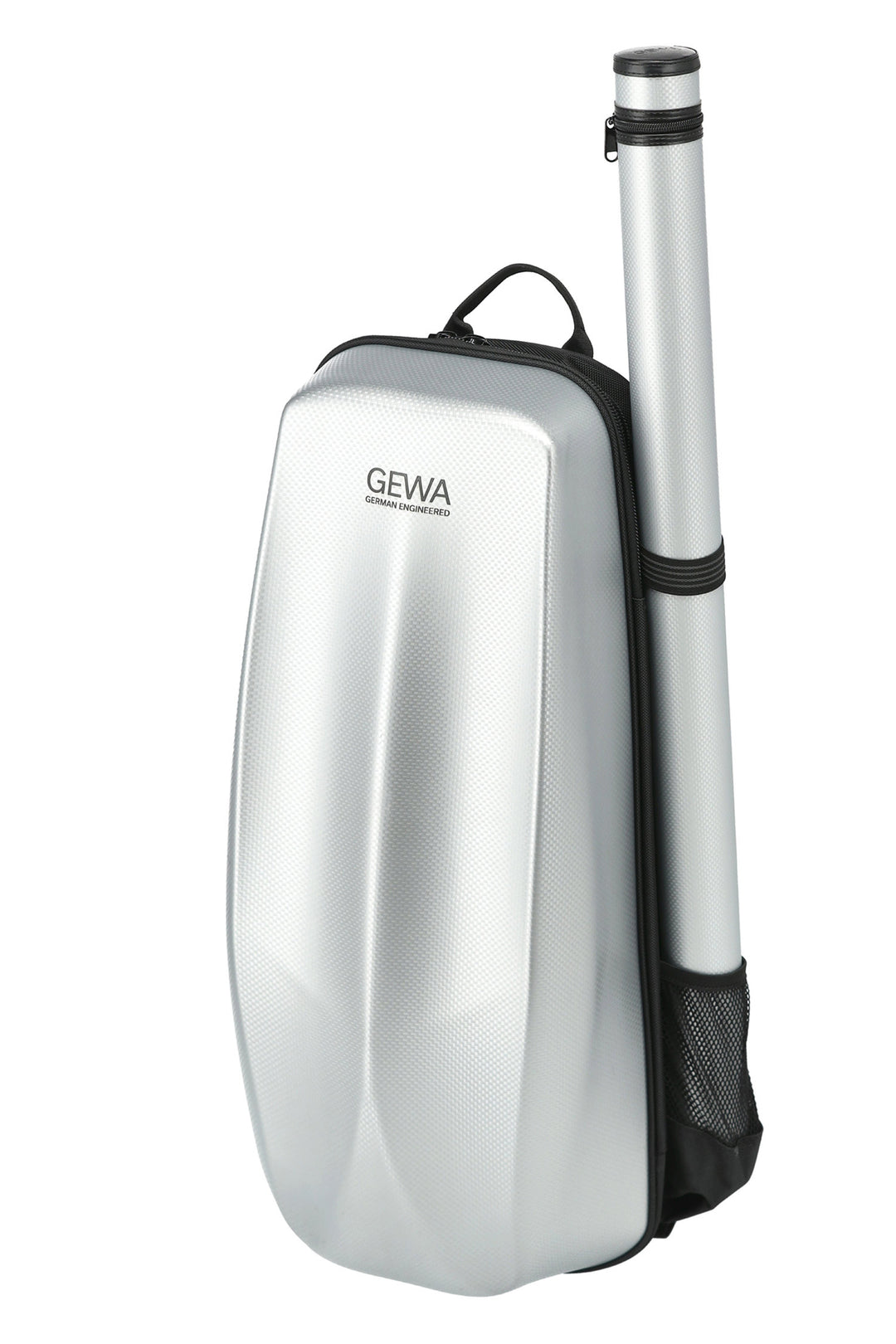 GEWA ryggsäck för fodral till Fioler Space Bag - Silver 4/4 - 3/4 (33 x 67 (with bow case 79 ) x 19 cm)
