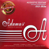 Adamas Historic Reissue 1818 gitarrsträngar, Light .012-.053