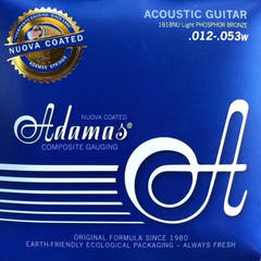 Adamas strängar för akustiska Gitarrer Nuova phosphor bronze coated - Light .012-.053 (1818NU)