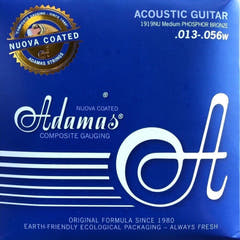 Adamas strängar för akustiska Gitarrer Nuova phosphor bronze coated - Medium .013-.056 (1919NU)