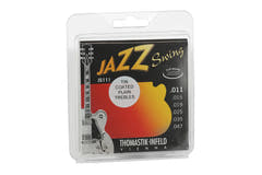 Thomastik-Infeld strängar för E-guitar Jazz Swing Series Nickel Flat Wound - set 011 flatwound förtennad (JS111T)