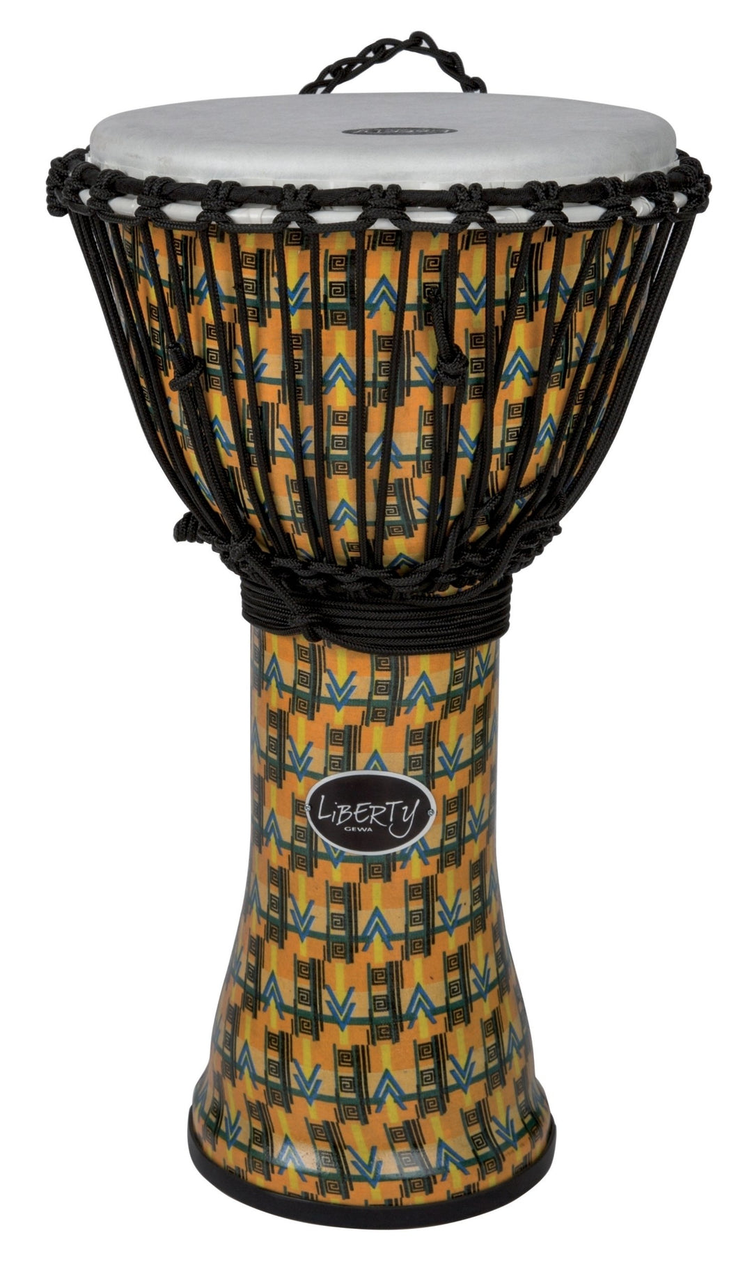 GEWA Djembé Liberty Series repstämd - 14" Abstract Kente