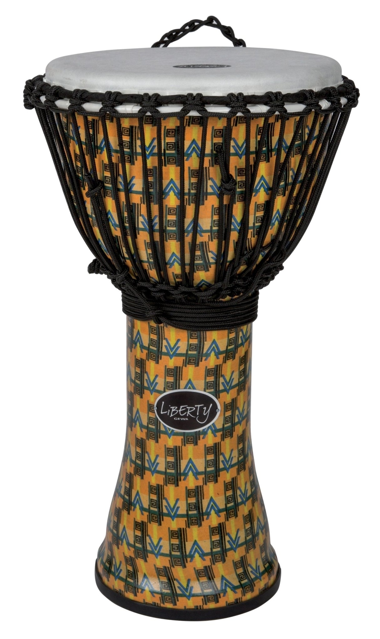 GEWA Djembé Liberty Series repstämd - 14" Abstract Kente
