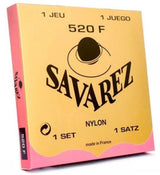 Savarez 529R spunnen G3-sträng för klassisk gitarr, 520F