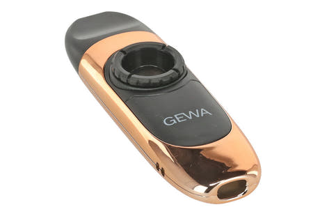 GEWA kazoo i ABS, brons, med handledsrem och extra membran