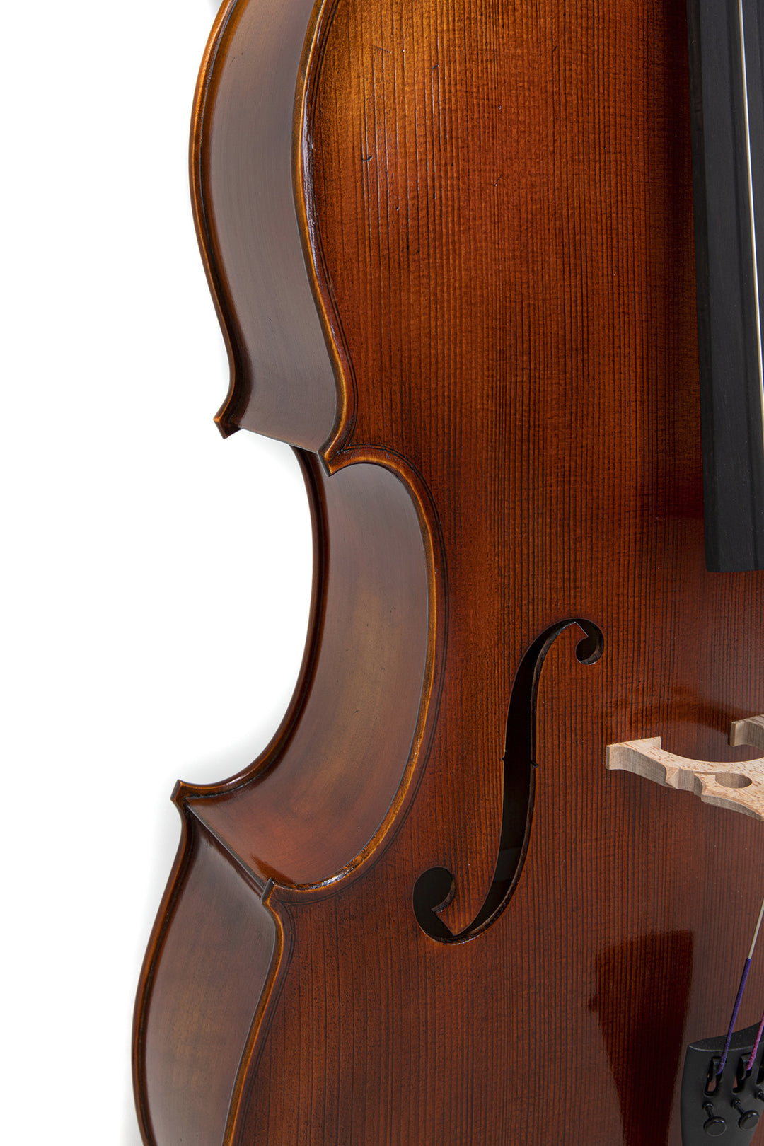 GEWA Cellos Allegro Antique - 4/4 (Justerad med Wittner-stämhållare med finstämmare inkl. väska, Massaranduba-stråke, Larsen Aurora-strängar)