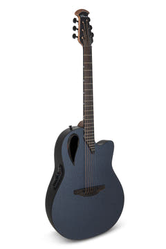 Adamas E-akustiska Gitarrer Adamas MD80-NWT Mid-Depth Contour Cutaway - NWT Blue Reflection (MD80-8R-G)