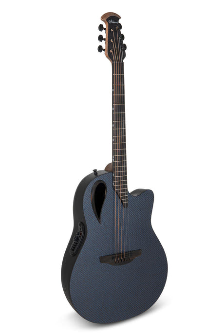 Adamas E-akustiska Gitarrer Adamas MD80-NWT Mid-Depth Contour Cutaway - NWT Blue Reflection (MD80-8R-G)