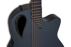 Adamas E-akustiska Gitarrer Adamas MD80-NWT Mid-Depth Contour Cutaway - NWT Blue Reflection (MD80-8R-G)