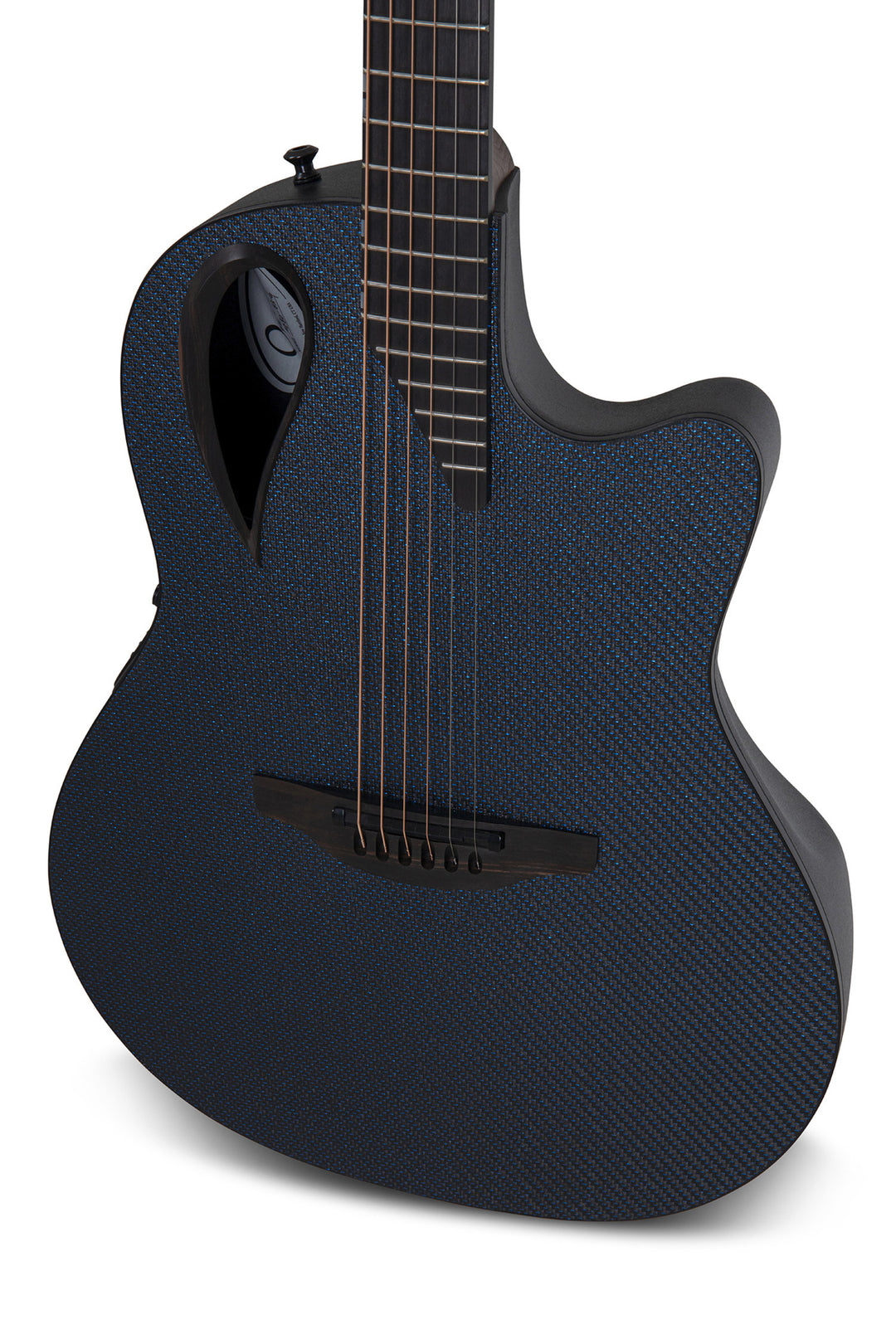 Adamas E-akustiska Gitarrer Adamas MD80-NWT Mid-Depth Contour Cutaway - NWT Blue Reflection (MD80-8R-G)