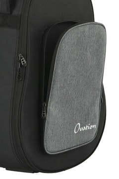 Ovation Gitarrer-etui mjukt fodral - Deep contour / Mid-depth / Super Shallow (Black / Anthracite)