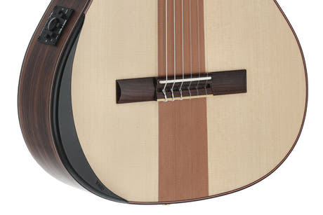 Manuel Rodriguez elektroakustisk Café Cortado Cutaway - indisk rosenträ (satin)