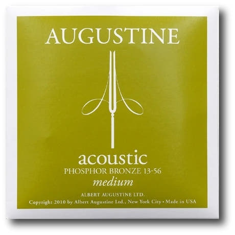 Augustine Acoustic Phosphor Bronze westernsträngar, Medium 13-56