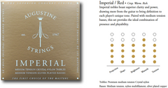 Augustine strängar för klassisk gitarr Imperial Crystal Nylon medium - Set Imperial Red (medium/medium)
