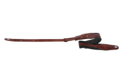 GEWA Gitarrer-remmar Prestige 65 vadderad Security Locks - black croc/brown