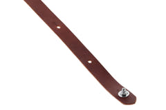 GEWA Gitarrer-remmar Prestige 65 vadderad Security Locks - black croc/brown