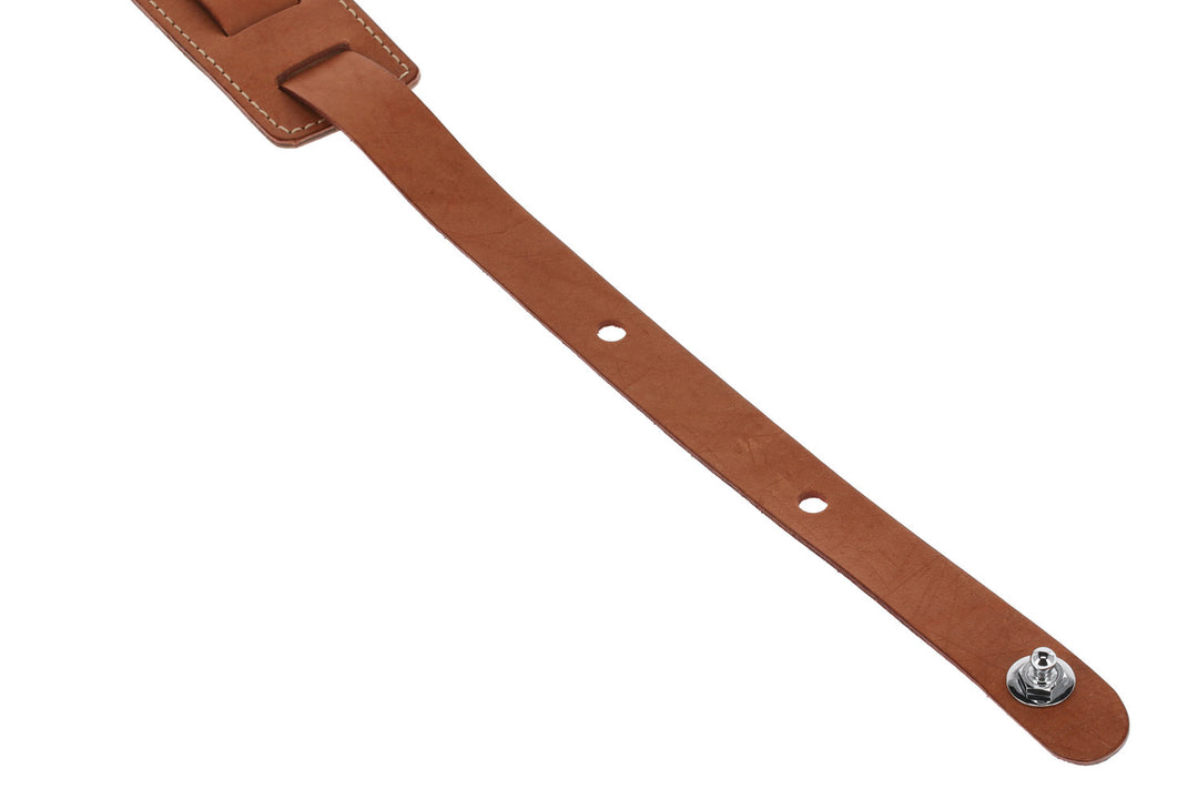 GEWA Gitarrer-remmar Prestige 85 vadderade Security Locks - dry sand/brun