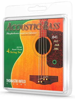 Thomastik-Infeld strängar för akustisk bas Phosphor Bronze - Set (4-strängad)