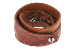 GEWA Gitarrer-remmar Prestige 65 vadderad Security Locks - dry sand/brown