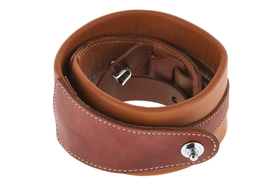 GEWA Gitarrer-remmar Prestige 65 vadderad Security Locks - dry sand/brown