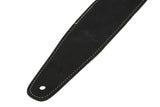 GEWA Regular 70 gitarrrem i läder, Satin Black