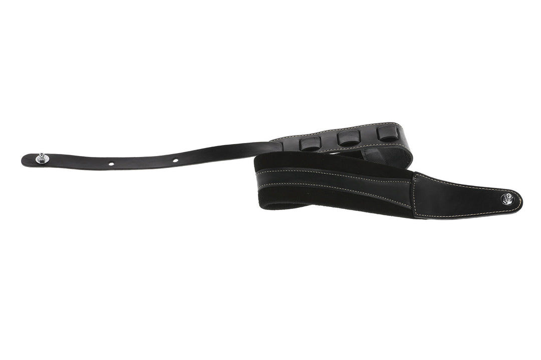 GEWA Gitarrer-remmar Prestige 85 vadderade Security Locks - svart/svart