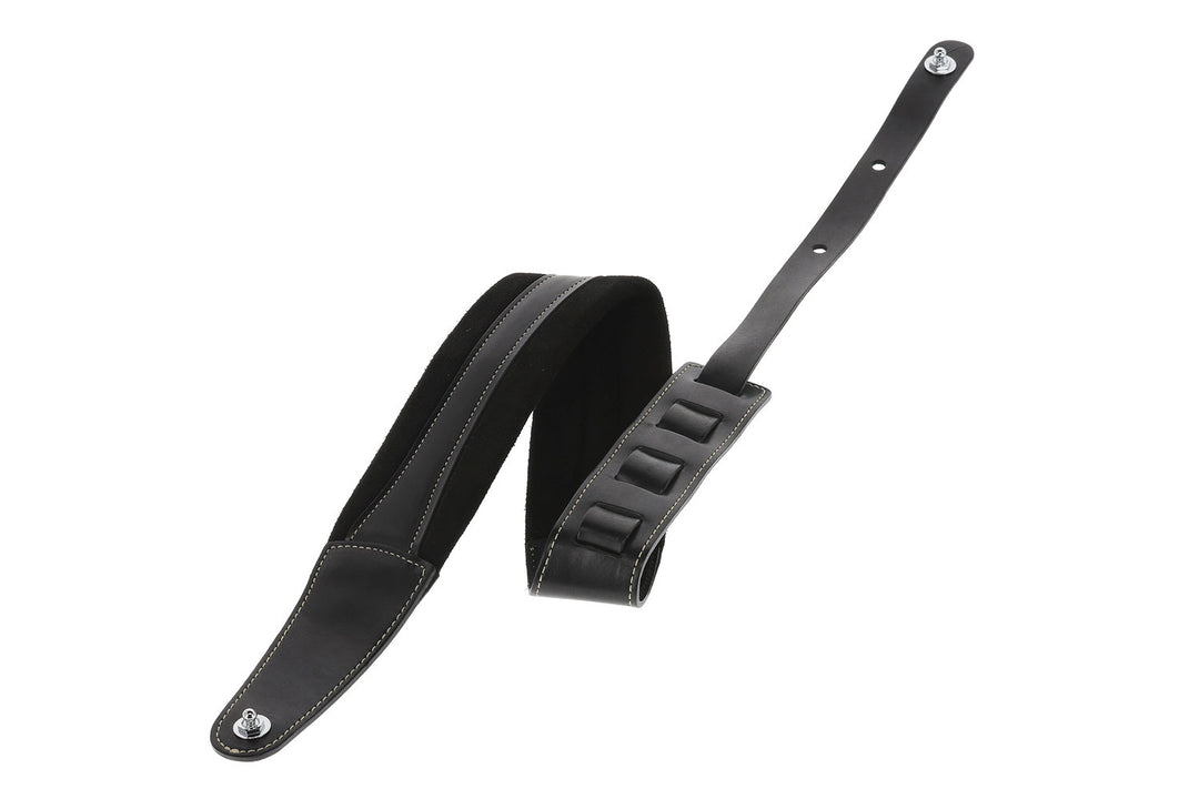 GEWA Gitarrer-remmar Prestige 85 vadderade Security Locks - svart/svart