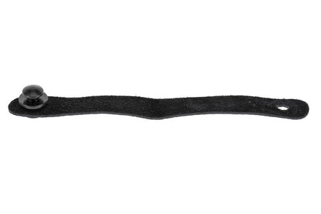 GEWA Tie Strap ögla för gitarrrem, läder, svart