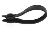 GEWA Tie Strap ögla för gitarrrem, läder, svart