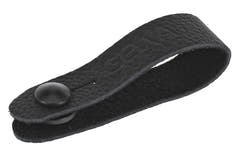 GEWA Tie Strap ögla för gitarrrem, läder, svart