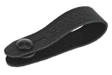 GEWA Tie Strap ögla för gitarrrem, läder, svart