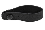 GEWA Tie Strap ögla för gitarrrem, läder, svart