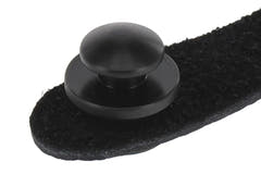 GEWA Tie Strap ögla för gitarrrem, läder, svart