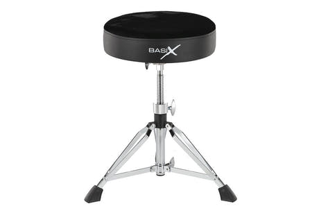 Basix DT-400 trumstol med rund sits, 43 till 69 cm