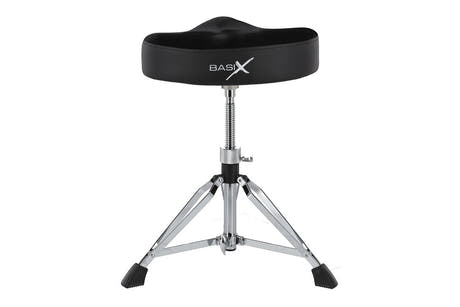 Basix DT-410 trumstol med sadelsits, 43 till 69 cm
