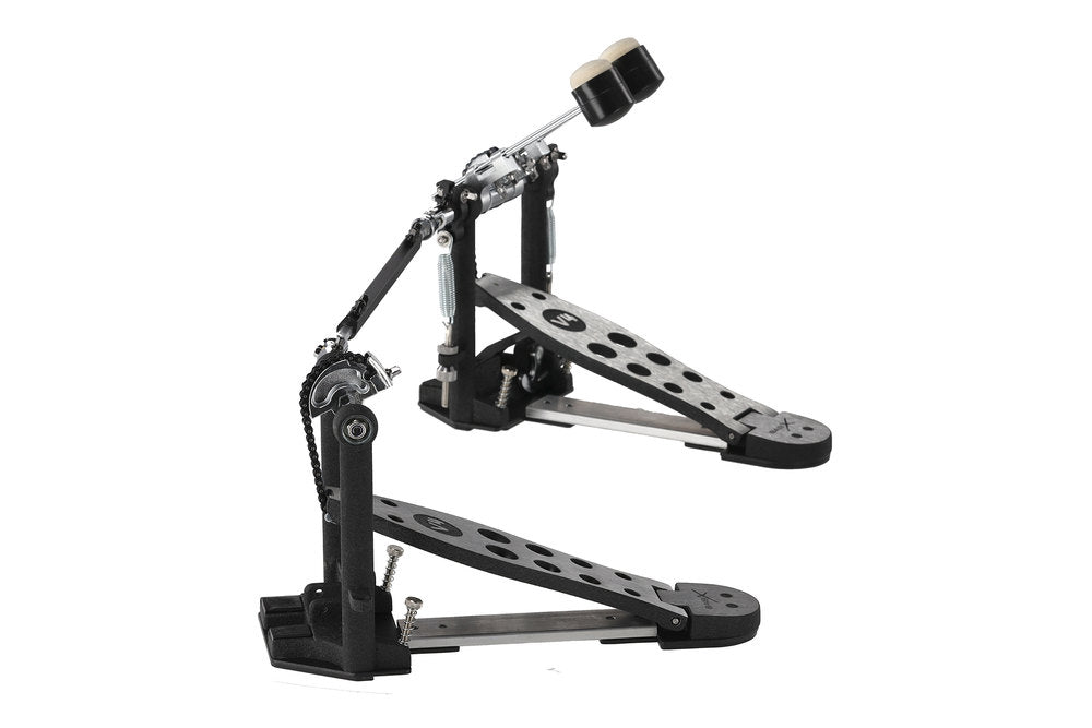 Basix DPD-800-V4 dubbelpedal med tvåvägsbeatrar