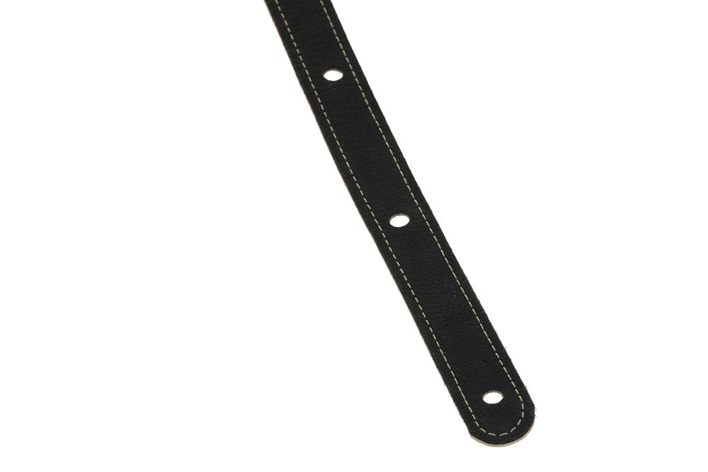 GEWA Regular 70 gitarrrem i läder, Satin Black