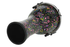 GEWA Djembe Liberty Series, mekaniskt stämd - 8" Crazy Neon