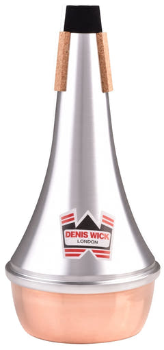 Denis Wick 5505C straight-mute för trombon, botten i koppar