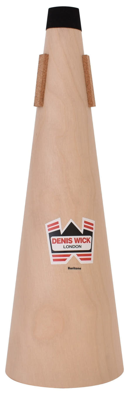 Denis Wick 5560 straight-dämpare i trä till barytonhorn