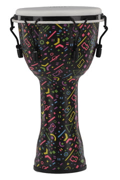 GEWA djembé Liberty Series mekaniskt stämd - 10" Crazy Neon